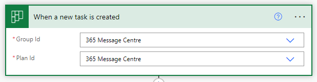 Power Automate Trigger Screenshot